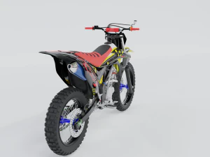 KAWASAKI KLX GORDON 3D Model