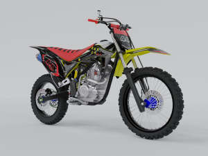 KAWASAKI KLX GORDON Modèle 3D