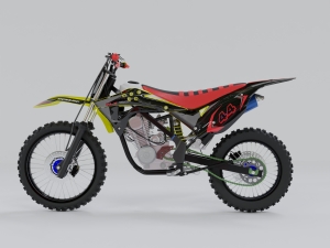 KAWASAKI KLX GORDON Modèle 3D