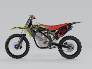 KAWASAKI KLX GORDON 3D Model