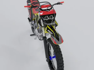 KAWASAKI KLX GORDON 3D Model