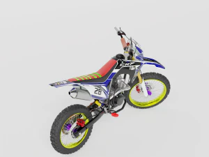 2020 Honda CRF150L 3D Model