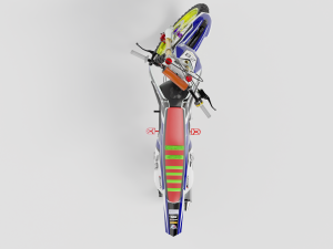 2020 Honda CRF150L 3D 模型