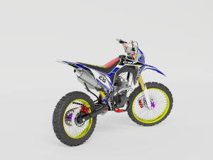 2020 Honda CRF150L 3D 模型