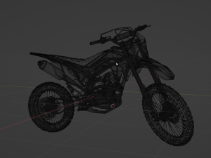 2020 Honda CRF150L 3D 模型