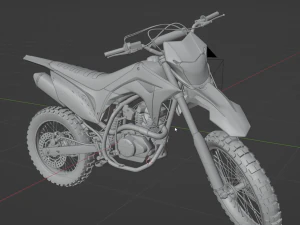 2020 Honda CRF150L 3D Model