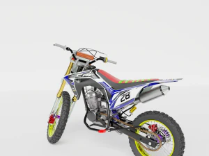 2020 Honda CRF150L 3D Model