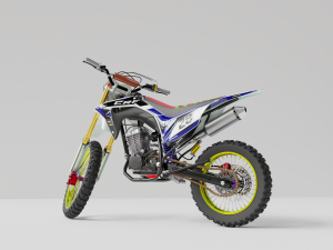 2020 Honda CRF150L 3D 模型