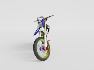 2020 Honda CRF150L 3D 模型