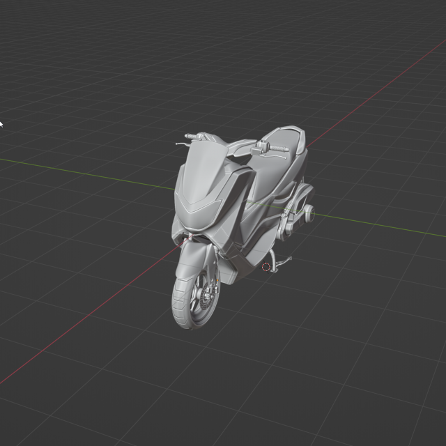 YAMAHA NMAX 2019 3D