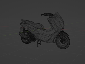 YAMAHA NMAX 2019 3D 模型