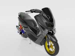 YAMAHA NMAX 2019 3D 模型