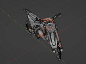 HUSQVARNA TC65 3D Model