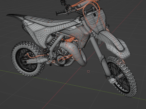 HUSQVARNA TC65 3D 모델