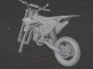 HUSQVARNA TC65 3D 모델