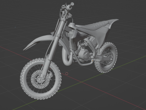 HUSQVARNA TC65 3D 모델