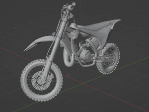 HUSQVARNA TC65 3D Model