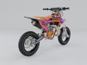 KTM50 2022 3D 模型