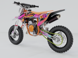 KTM50 2022 3D 模型