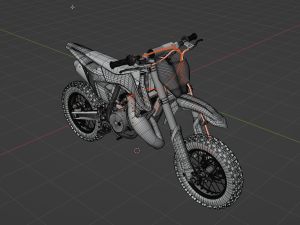 KTM50 2022 3D 模型
