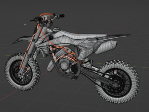 KTM50 2022 3D 模型