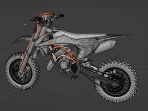 KTM50 2022 3D Model
