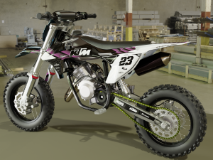 KTM50 2022 3D 模型