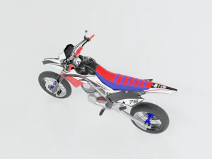 TOR KAWASAKI KLK D Model 3D