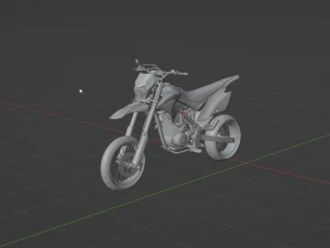 KAWASAKI KLK D TRACK 3D Model