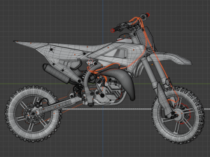 COBRA MOTO 50 CSX 3D Модель