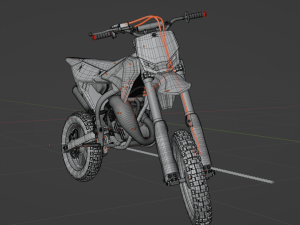 COBRA MOTO 50 CSX 3D Модель