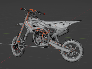 COBRA MOTO 50 CSX 3D Модель