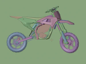 2023 CX50 ELECTRICK COBRA MOTO 3D Model