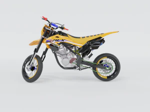 KAWASAKI KLX-BF 3D Modell