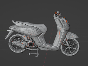 HONDA GENIO 3D Model