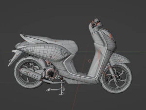 HONDA GENIO 3D Model