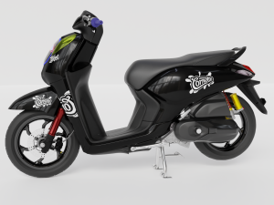 HONDA GENIO 3D Model