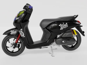HONDA GENIO 3D Model