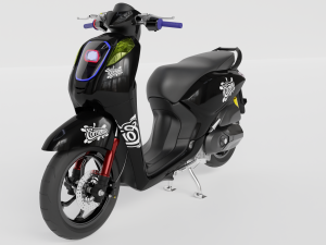 HONDA GENIO 3D Model