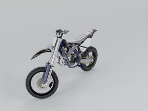 HUSQVARNA TC85 Model 3D