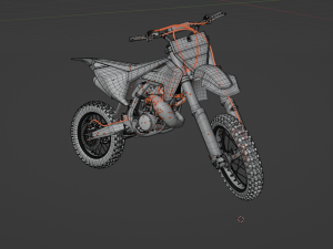 HUSQVARNA TC85 Model 3D