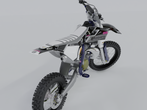 HUSQVARNA TC85 Model 3D