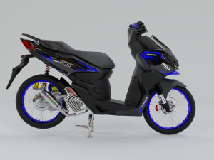 HONDA VARIO 160 3Dモデル