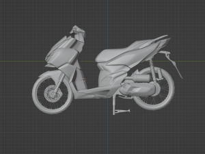 HONDA VARIO 160 3D मॉडल