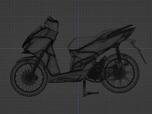 HONDA VARIO 160 3D Model