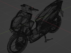 HONDA VARIO 160 3D मॉडल