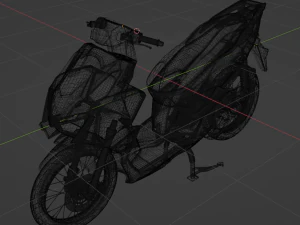 HONDA VARIO 160 3D Model
