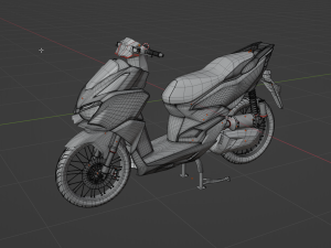 HONDA VARIO 160 3D मॉडल