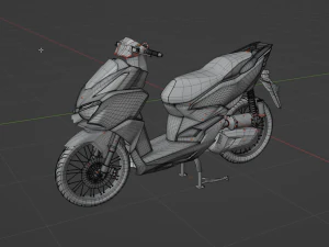 HONDA VARIO 160 3D Model