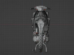 HONDA VARIO 160 3D Model